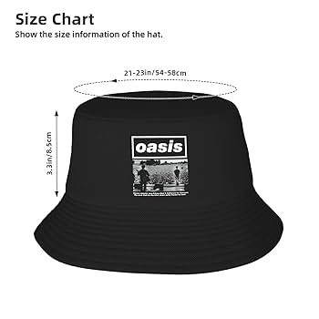 Amazon.co.jp: バケットハット オアシス Oasis バンド 帽子 漁夫